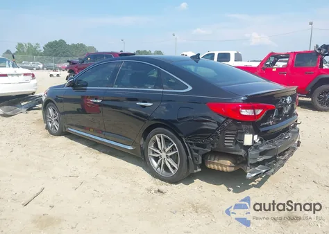 2015 Hyundai Sonata Sport 2.0T из США, поврежденный, VIN 5NPE34AB5FH071212